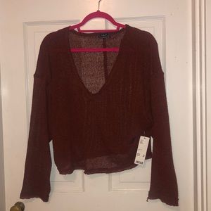 NWTs Urban outfitters | Terra Cot rust red sweater